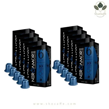 کپسول قهوه نسپرسو نروآمور مدل ایتالیانو Neroamore Italiano- ده بسته